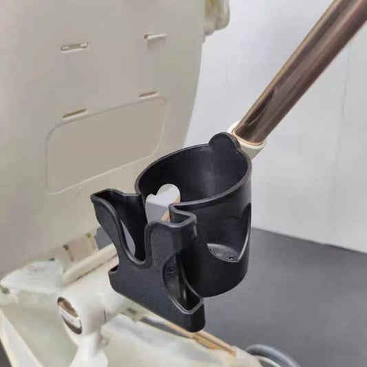 Universal Cup and Bottle Holder for Wheelchairs, Strollers, Walkers, Bicycles, and Scooters