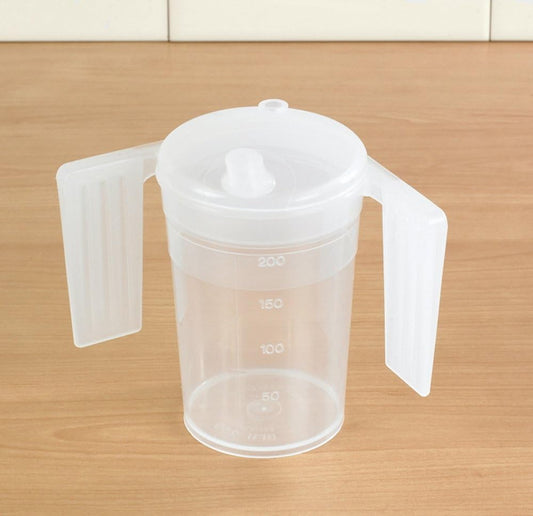 Healthcare Feeder Cup with Handle with Wide Spout
