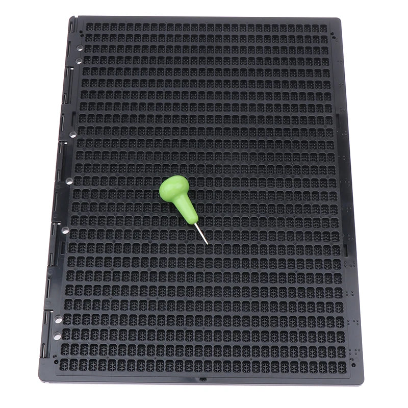 Full-Page Braille Writing Slate with Stylus — 27 Lines, 30 Cells