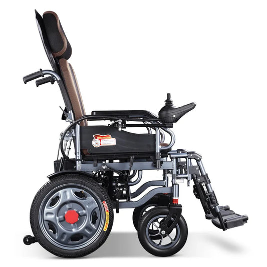 Electric Foldable Intelligent Auto-Reclining Mobility Scooter — Smart, Lightweight