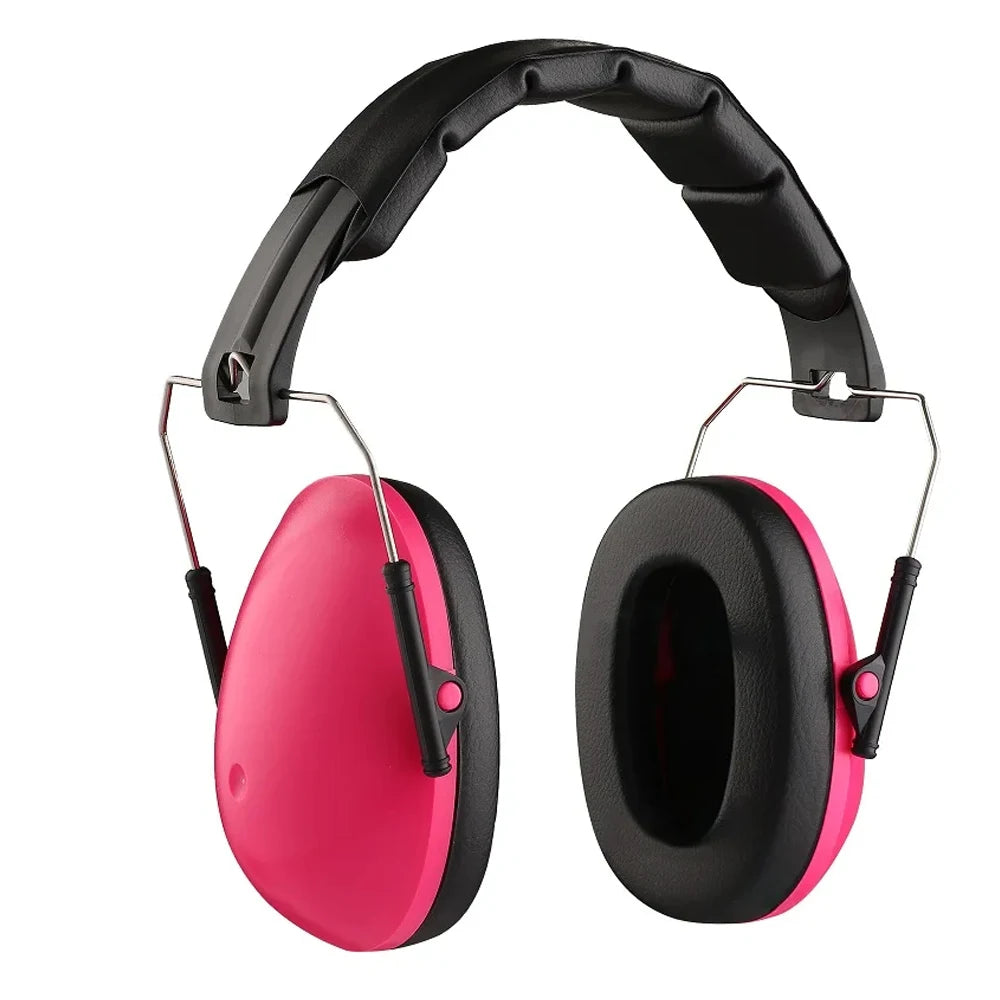 Kids Ear Defenders — Foldable Adjustable Noise Cancelling Earmuffs for Children (Ages 3–14)
