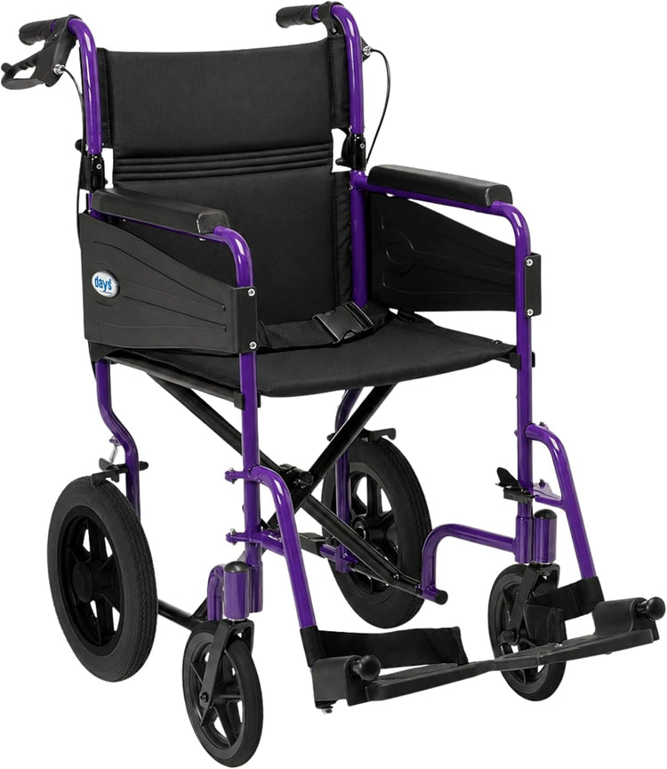 Compact folding wheelchair for adults