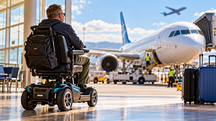Flying with an Electric Wheelchair or Mobility Scooter from the UK: Your Rights, Battery Rules & Airline Guide