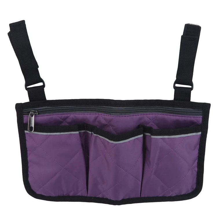 Waterproof reflective wheelchair storage bag