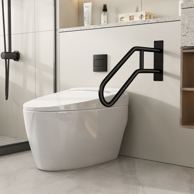 U-shaped wall-mounted grab rail
