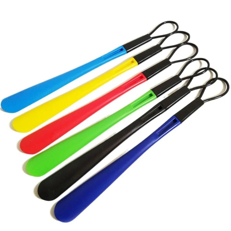 Mobility Aid Long Handled Shoe Horn Colorful 49.5Cm Shoehorn Plastic Shoe Remover Pregnant Elderly