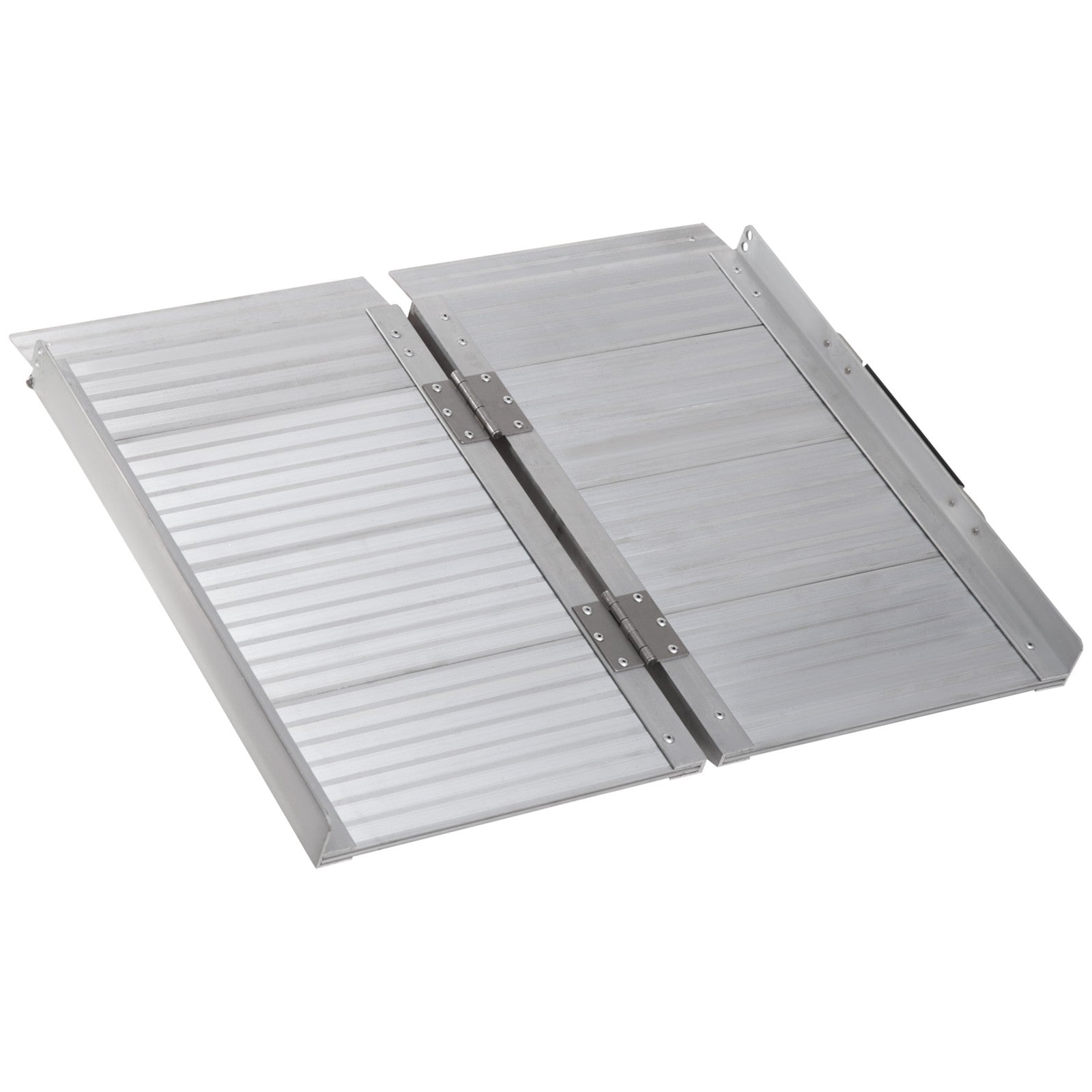 HOMCOM 2Ft Aluminium Folding Wheelchair Ramp Equipment Mobility Suitcase