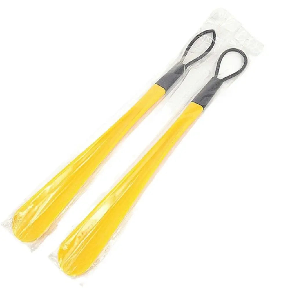 Mobility Aid Long Handled Shoe Horn Colorful 49.5Cm Shoehorn Plastic Shoe Remover Pregnant Elderly
