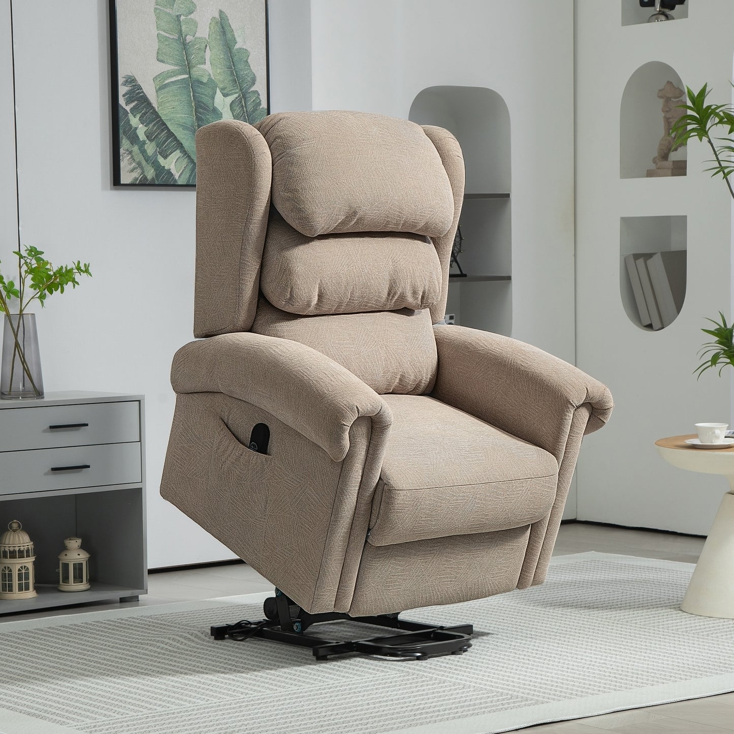 Power Lift Recliner Chair with Remote Control for Elderly