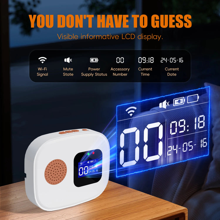 Wifi Emergency Call Button for Seniors Emergency Bracelet Emergency Alert System for Seniors Patients Disabled Elderly Receiver
