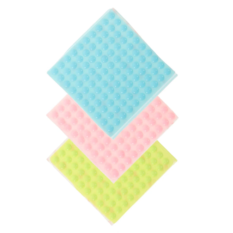 300Pcs Silicone Braille Stickers for Blind People Self-Adhesive Tactile Bump Dot Labels for Visually Impaired