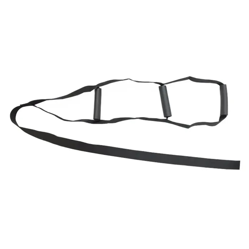 Adjustable Elderly Sit up Rope Padded Helper Bed Ladder Assist Strap Hand Grip with 3/4/6 Handle Elderly Pull up Strap Household