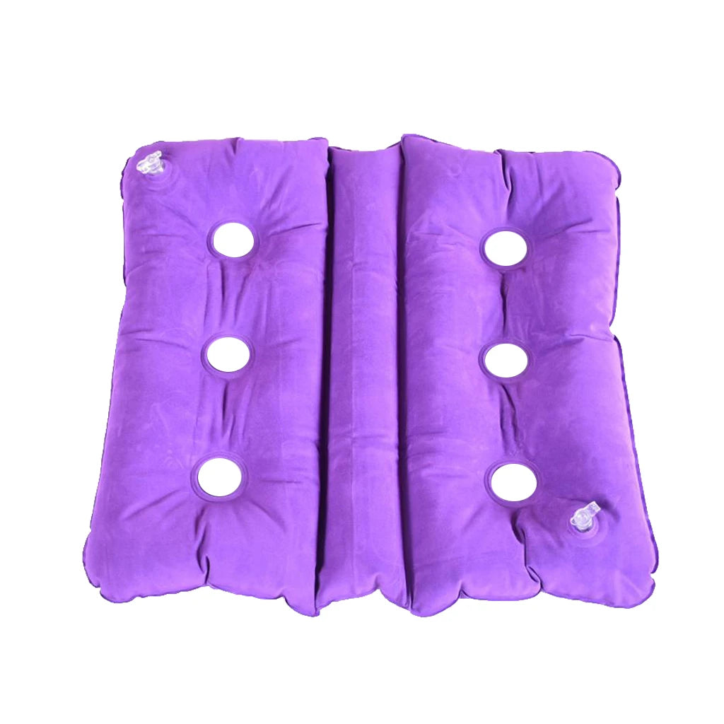 Orthopedic Air Inflatable Cushion for Wheelchairs - Tailbone, Sciatica, and Hemorrhoid Support Pillow