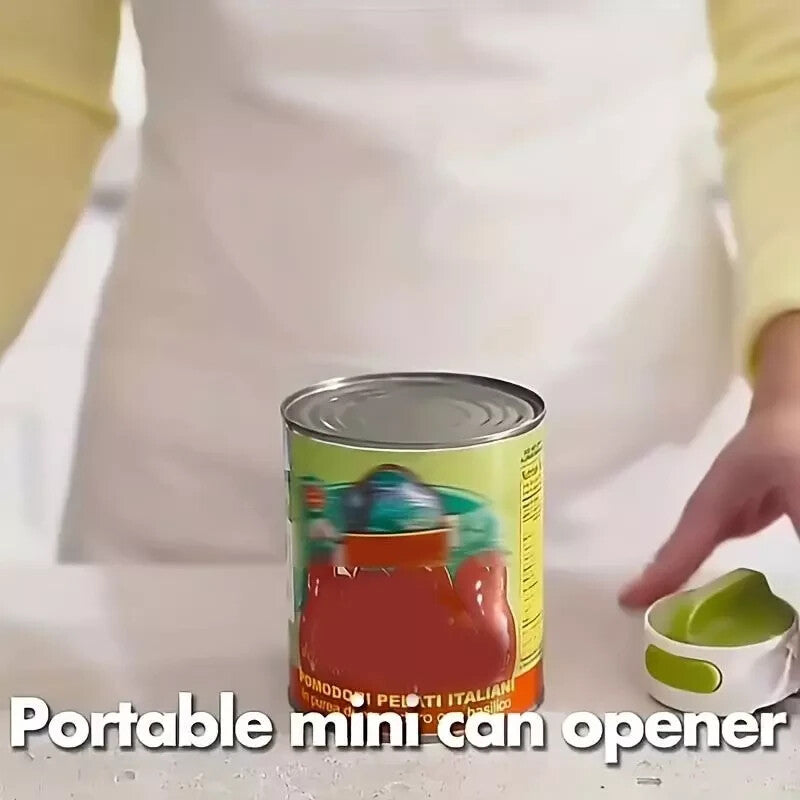 Arthritis and Senior Friendly Easy Grip Compact Can Opener, Quick & Easy to Use