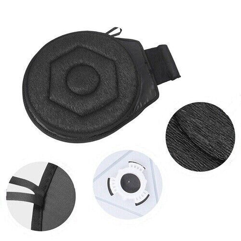 360° Swivel Seat Cushion Rotation Pad for Car & Office Chair Mobility Aid