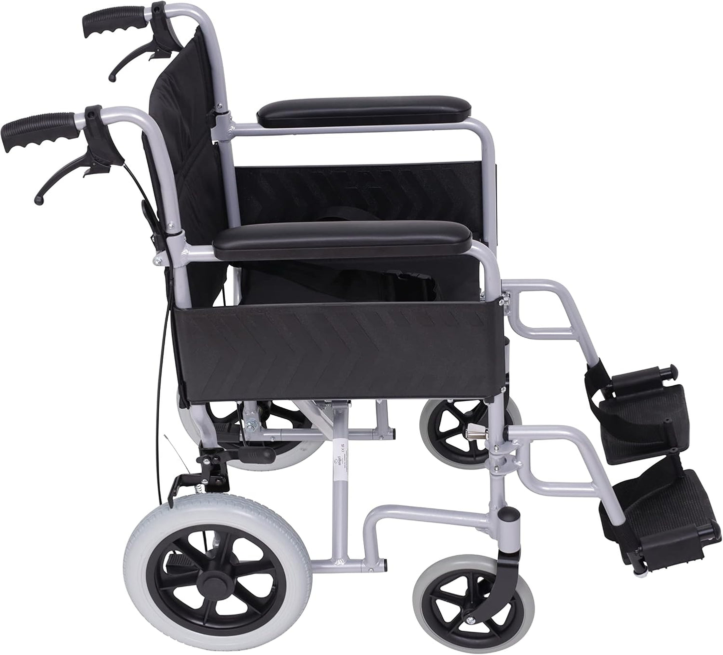 AMW004  Lightweight Aluminum Folding Transit Travel Wheelchair Net Carry Weight Only 11Kg