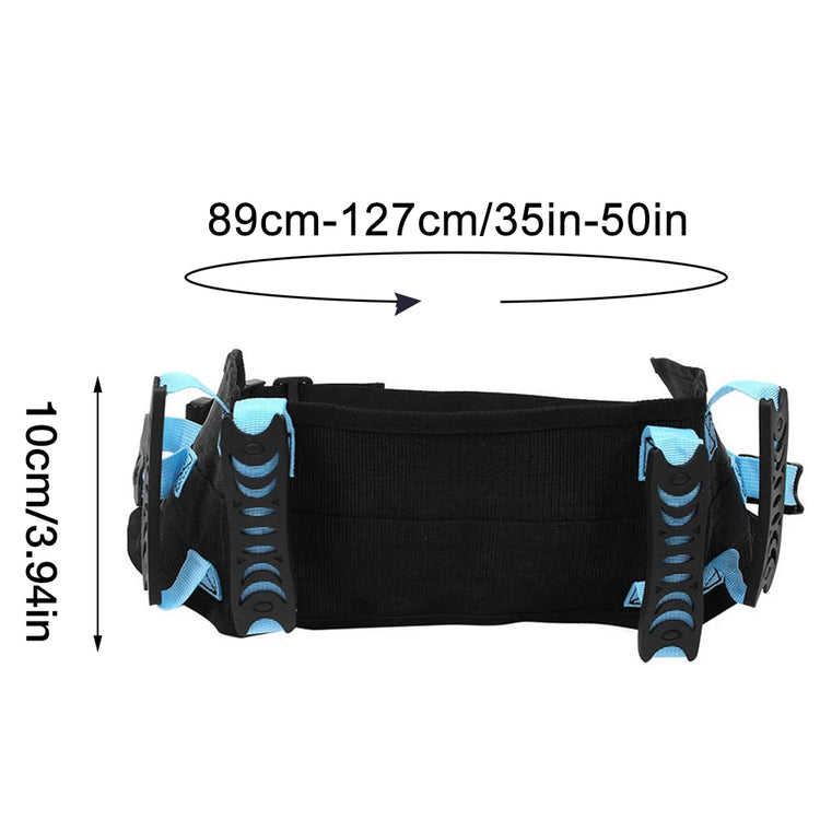 Gait Belt & Transfer Aid — Walking & Standing Assist for Carers