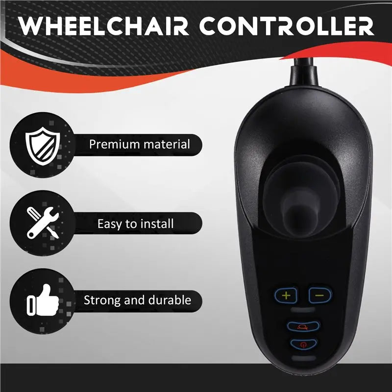 Dual Controller Electric Wheelchair Joystick Universal Wireless Bluetooth Control Handle