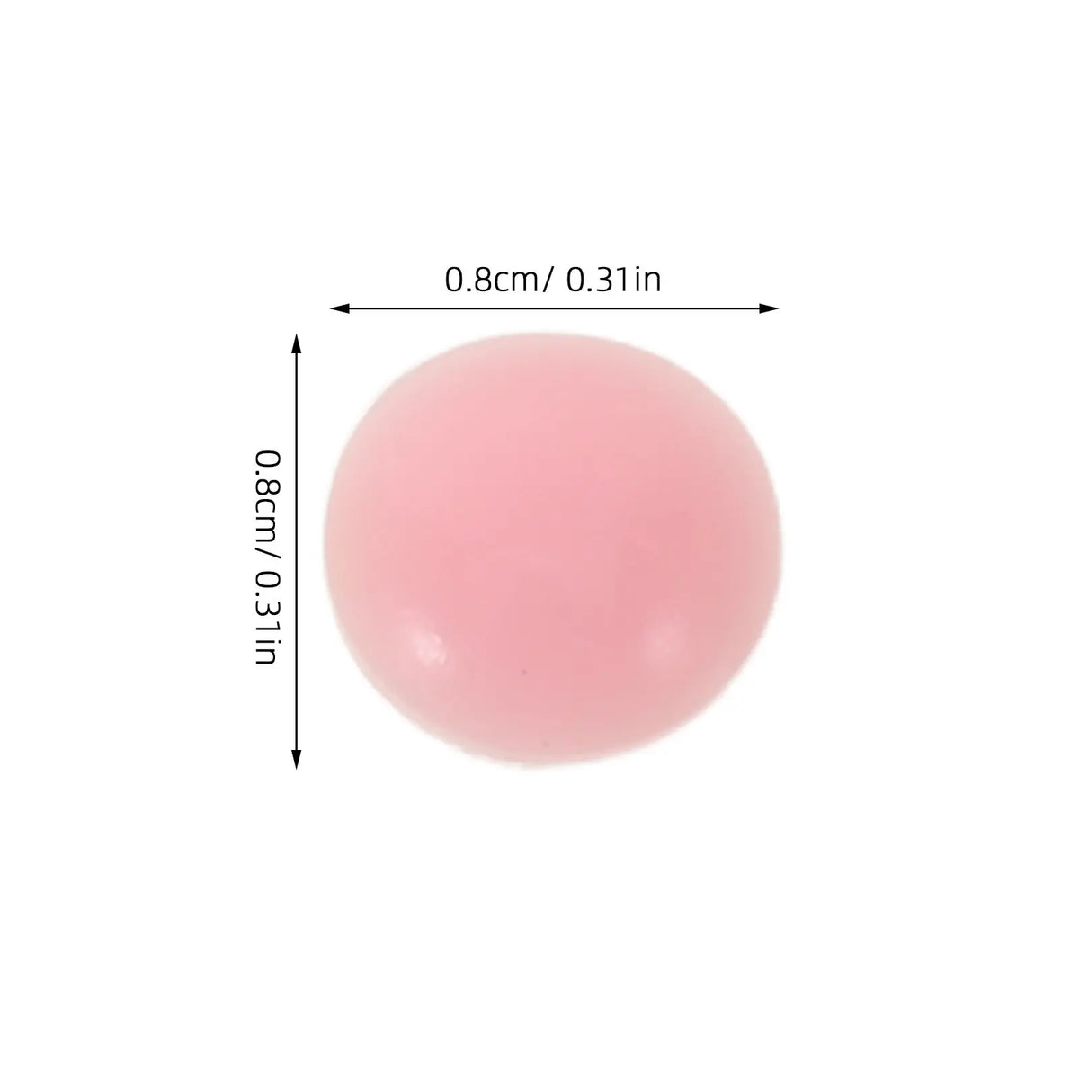 300Pcs Silicone Braille Stickers for Blind People Self-Adhesive Tactile Bump Dot Labels for Visually Impaired