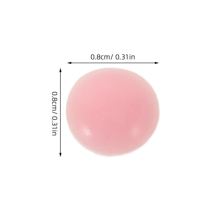 300Pcs Silicone Braille Stickers for Blind People Self-Adhesive Tactile Bump Dot Labels for Visually Impaired