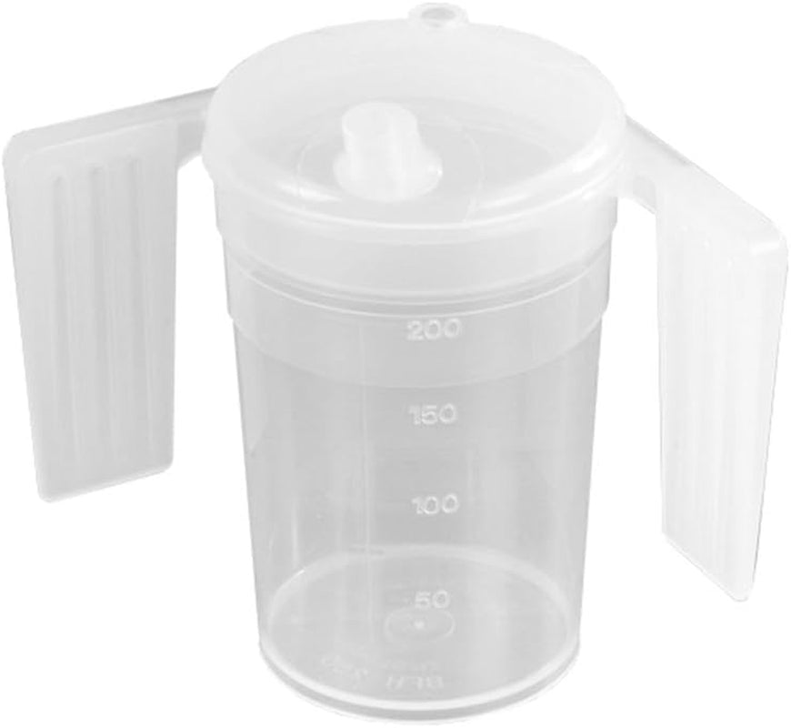 Healthcare Feeder Cup with Handle with Wide Spout