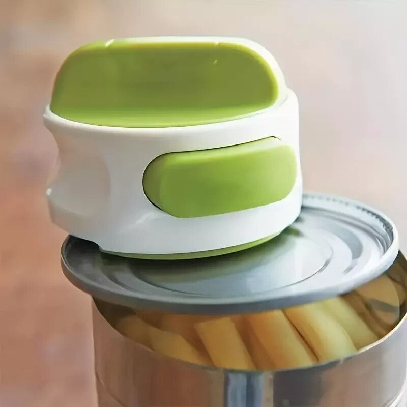 Arthritis and Senior Friendly Easy Grip Compact Can Opener, Quick & Easy to Use