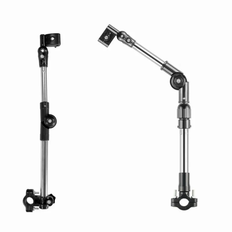 Adjustable Mount Stand Folding Umbrella Bracket Stretch Parasol Holder Wheelchair Bicycle Baby Stroller Connector Rain Gear Tool