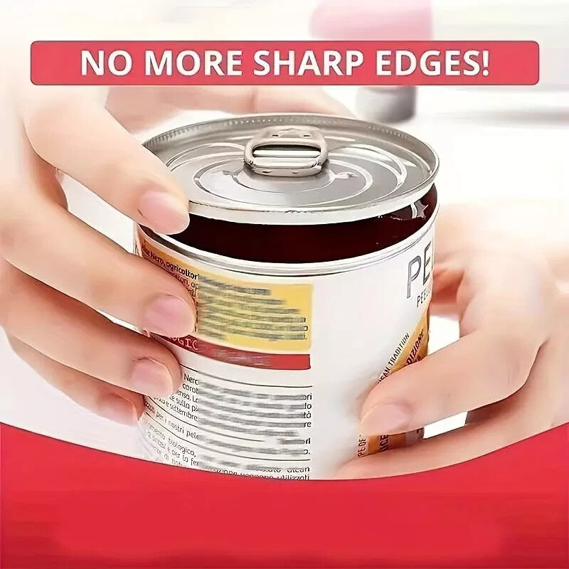 Arthritis and Senior Friendly Easy Grip Compact Can Opener, Quick & Easy to Use
