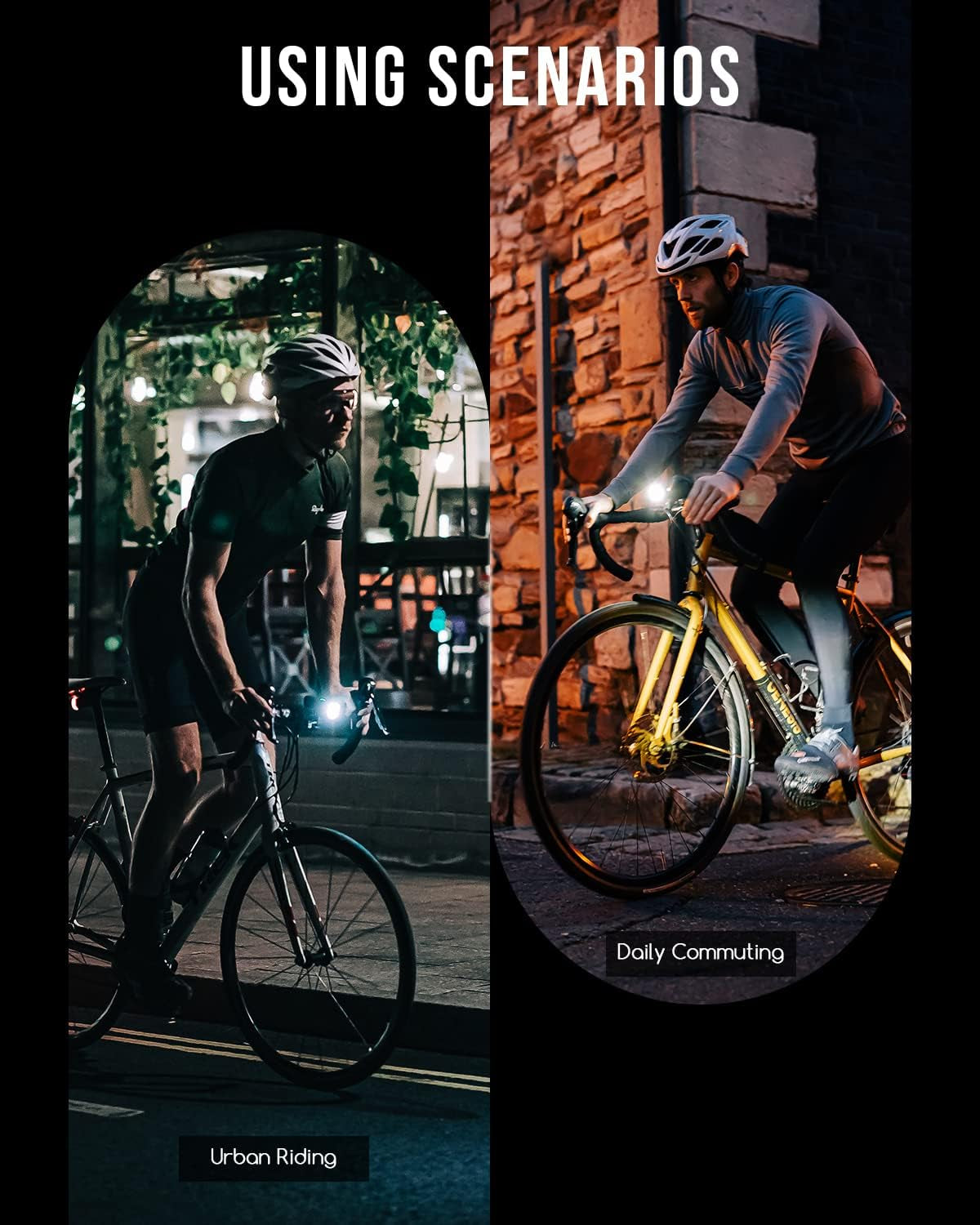 Front Light,Rn 1200 Lumens Powerful LED TYPE-C Rechargeable Bicycle Lights,Ipx 7 Waterproof MTB Mountain Bicycle Headlight,7 Light Modes Fits All Bicycles