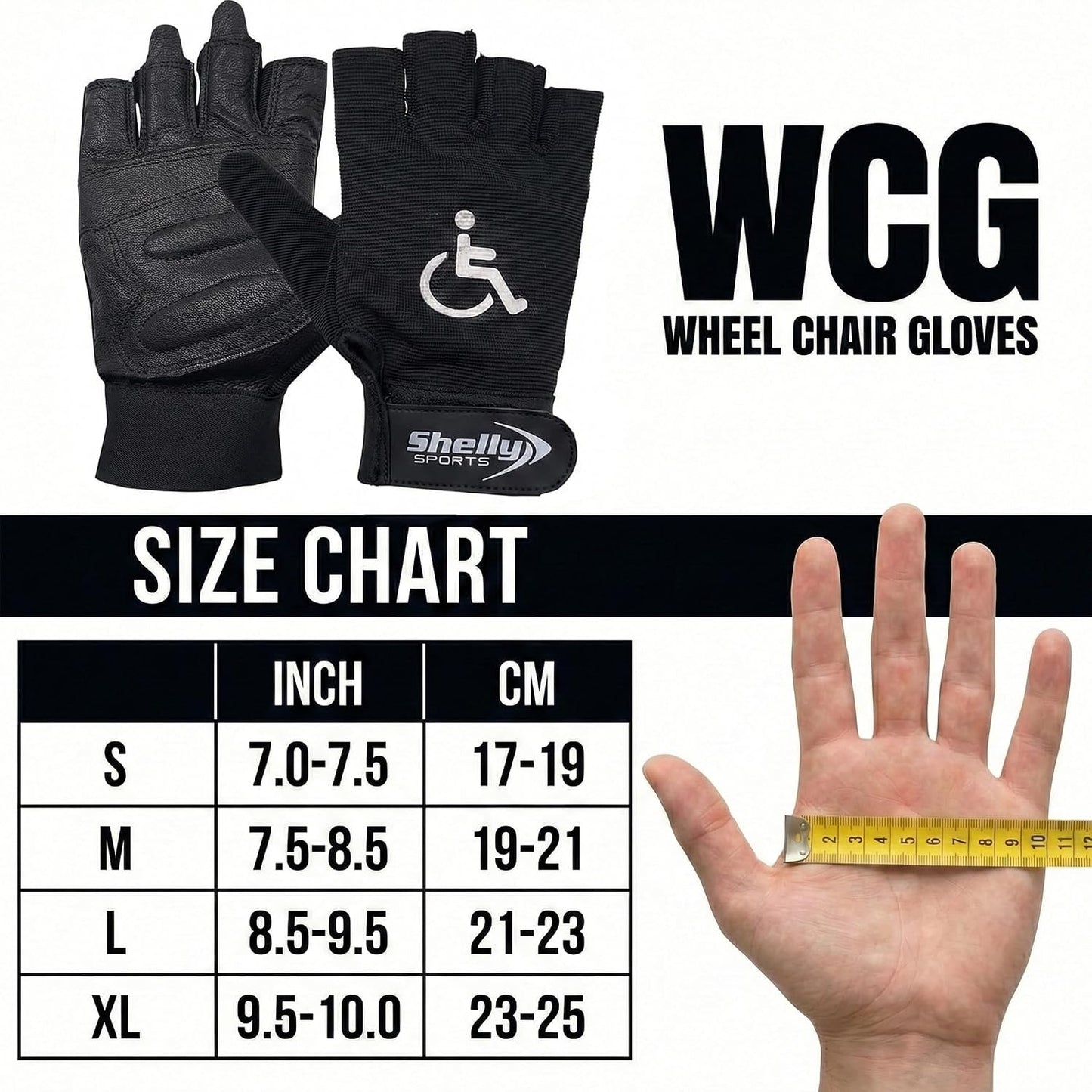 Wheelchair Gloves Real Leather Palm Gloves Mobility Padded Gloves Breathable, Fingerless Bike Gloves with Anti-Slip Grip Lightweight Cycling Gloves, Multicolor, M