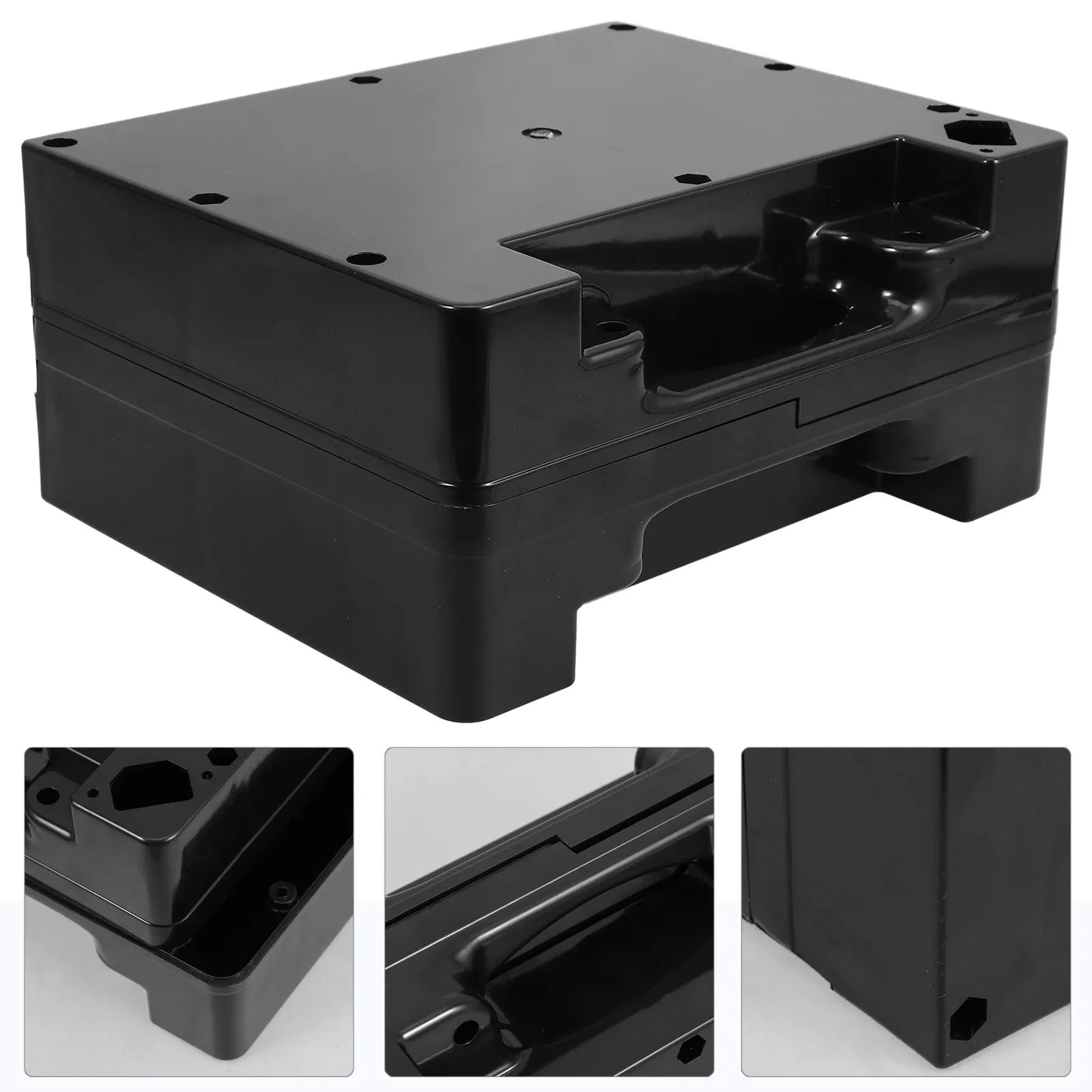 Plastic Wheelchair Container 24V Ready Fits Two 12V 12Ah Batteries Efficient Organization Robust Build for Power And