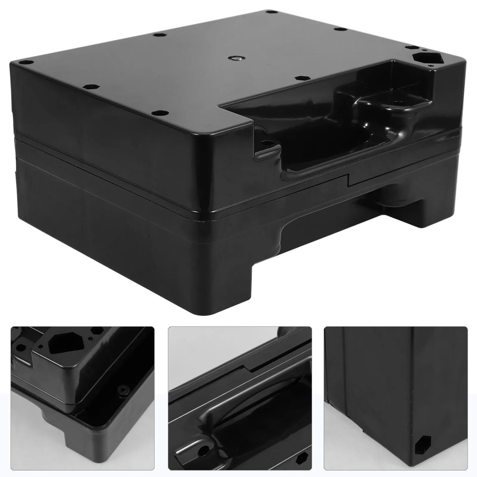 Plastic Wheelchair Container 24V Ready Fits Two 12V 12Ah Batteries Efficient Organization Robust Build for Power And