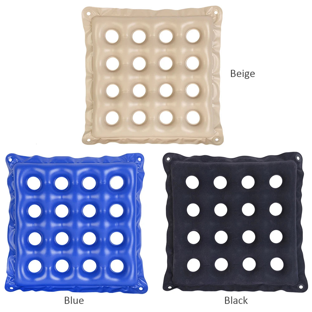 Inflatable Cushion Doormat for Elderly Care - Anti-Bedsore Decubitus Mat for Wheelchairs and Home Use