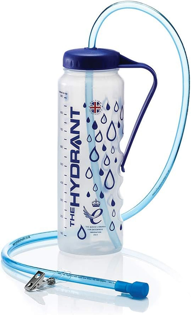 the Hydrant 1 L Drinking Bottle with Tube, Latex Free (Eligible for VAT Relief in the UK)