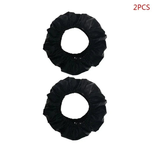 Set of 2 Dustproof Wheel Covers for Baby Strollers - Oxford Cloth Tire Protectors for Infant Pushchairs and Prams