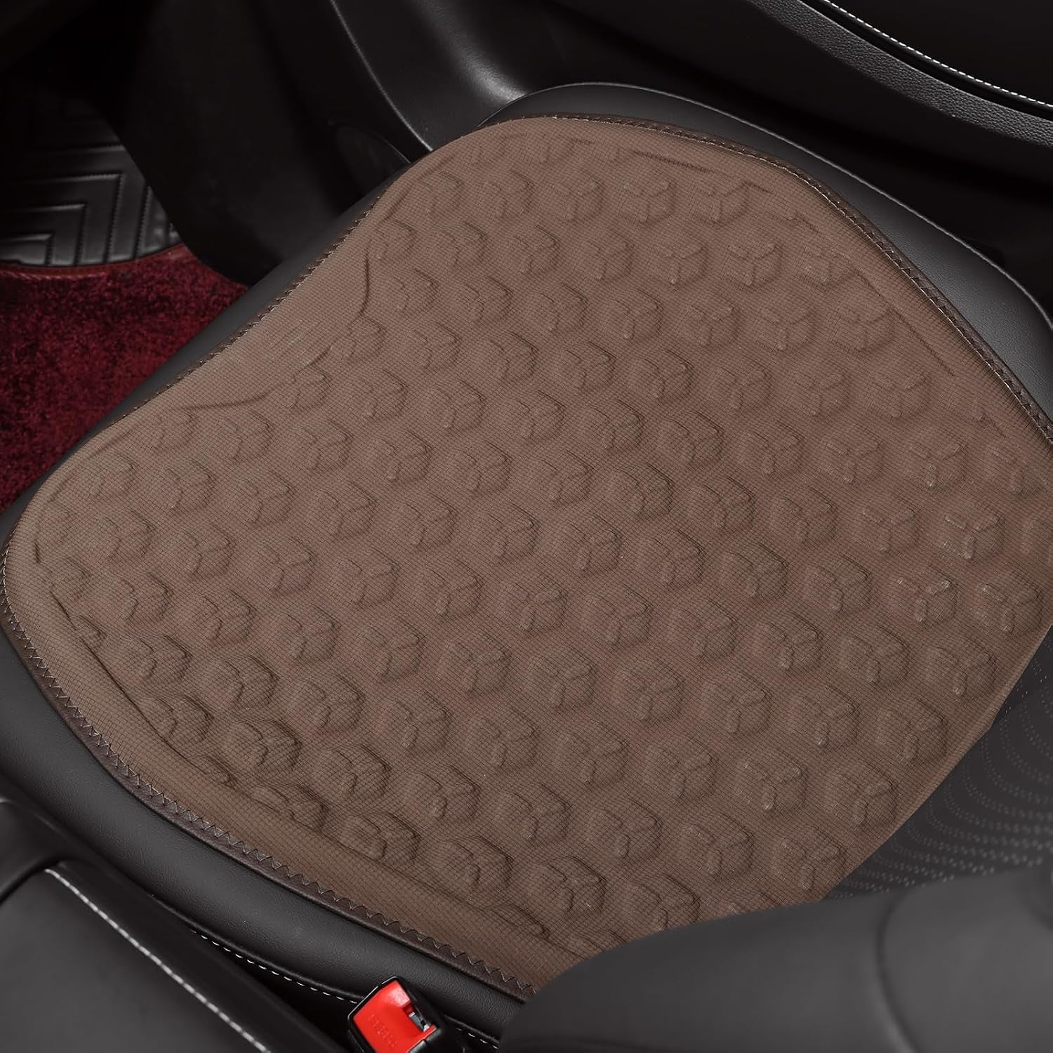 3D Honeycomb Gel Seat Cushion for Office Chair & Car Seat, 48X48Cm Cooling Pressure Relief Cushion with Breathable Support for Wheelchair Bench and Home Use