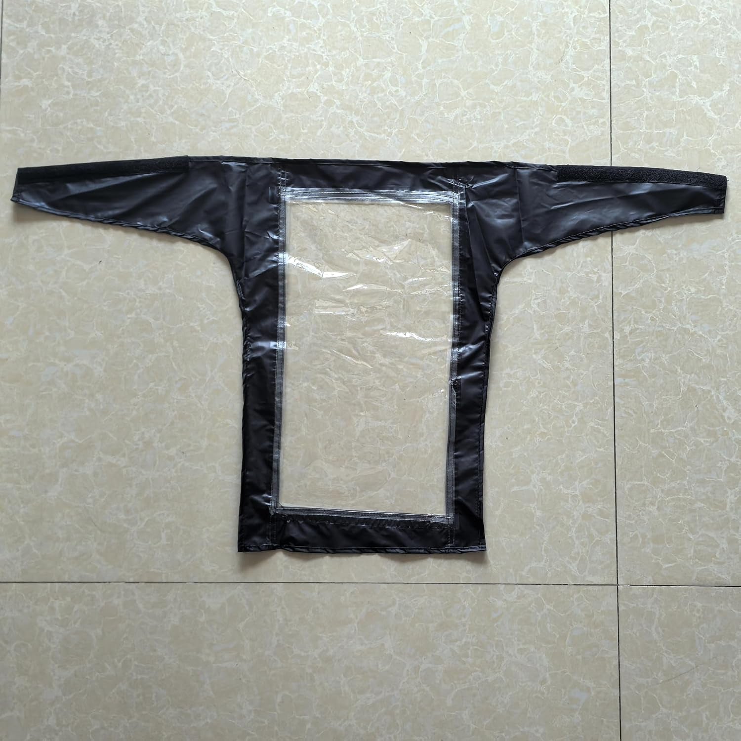 Mobility Scooter Control Panel Cover Protective Tiller Panel Waterproof Rain Cover Mobility Scooter Accessories Universal Fit (Black)