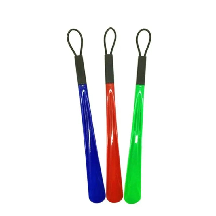 Mobility Aid Long Handled Shoe Horn Colorful 49.5Cm Shoehorn Plastic Shoe Remover Pregnant Elderly