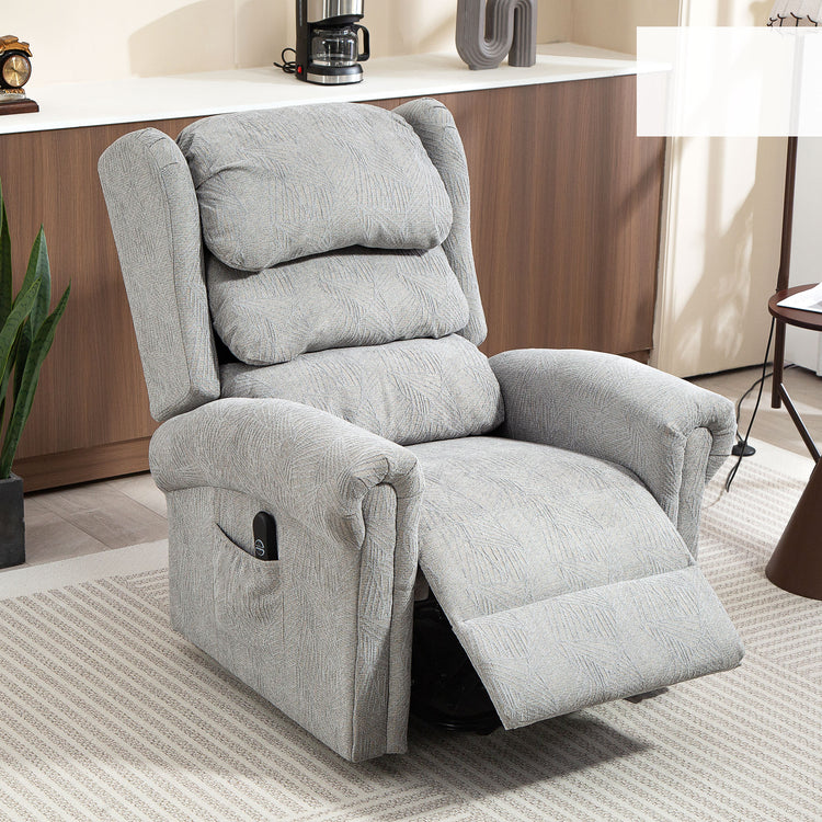 Power Lift Recliner Chair with Remote Control for Elderly