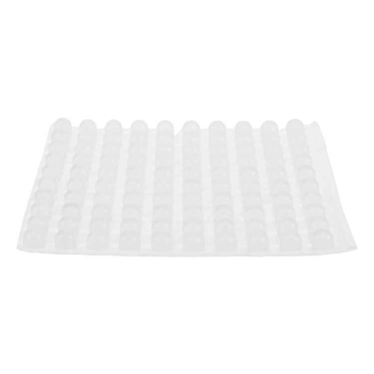 100Pcs Silicone Braille Tactile Dots Self Adhesive Clear Bump Dots Low Vision Assistive Gadgets for Remote Controls Appliances