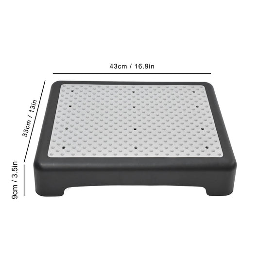 Anti Slip Half Step Stackable Elderly Half Step Outdoor Riser Step Stool for Household Garden Elderly Half Step Half Step Stool