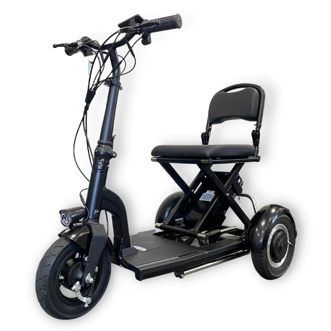 Self-Balancing 3-Wheel Folding Electric Mobility Scooter — 250W, 150kg Capacity