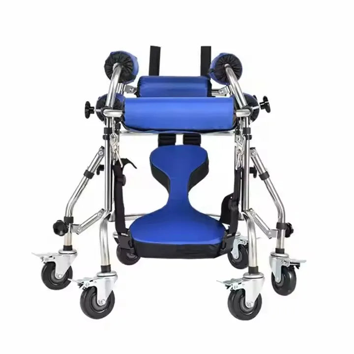 Paediatric Anti-Rollover Walking Frame — Adjustable Rehabilitation Walker for Children