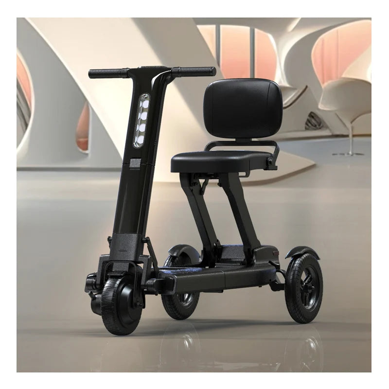 High-Quality 3-Wheel Brushless Folding Electric Mobility Scooter — Lightweight, Long Range