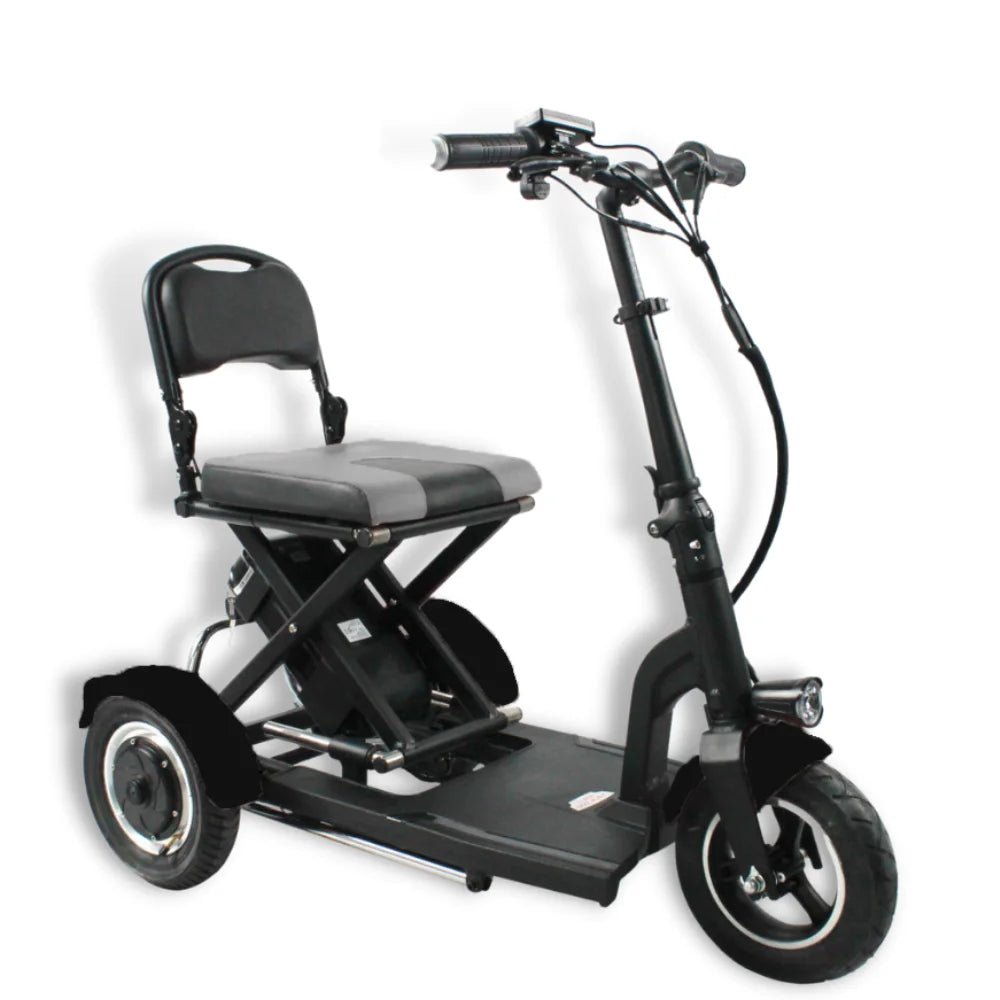 Self-Balancing 3-Wheel Folding Electric Mobility Scooter — 250W, 150kg Capacity