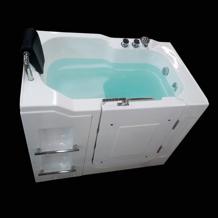Acrylic Walk-In Bathtub with Opening Door — Accessible Soaking Spa Bath