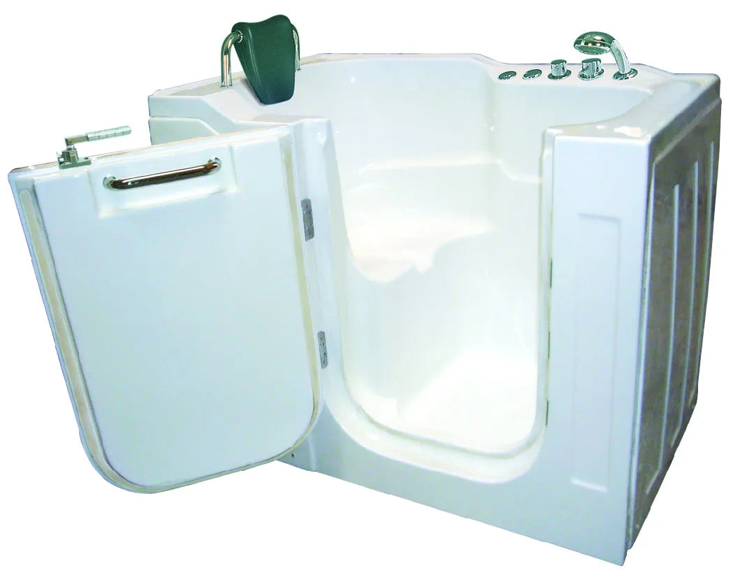 Acrylic Walk-In Bathtub with Opening Door — Accessible Soaking Spa Bath