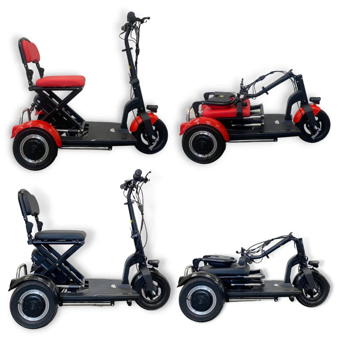 Self-Balancing 3-Wheel Folding Electric Mobility Scooter — 250W, 150kg Capacity
