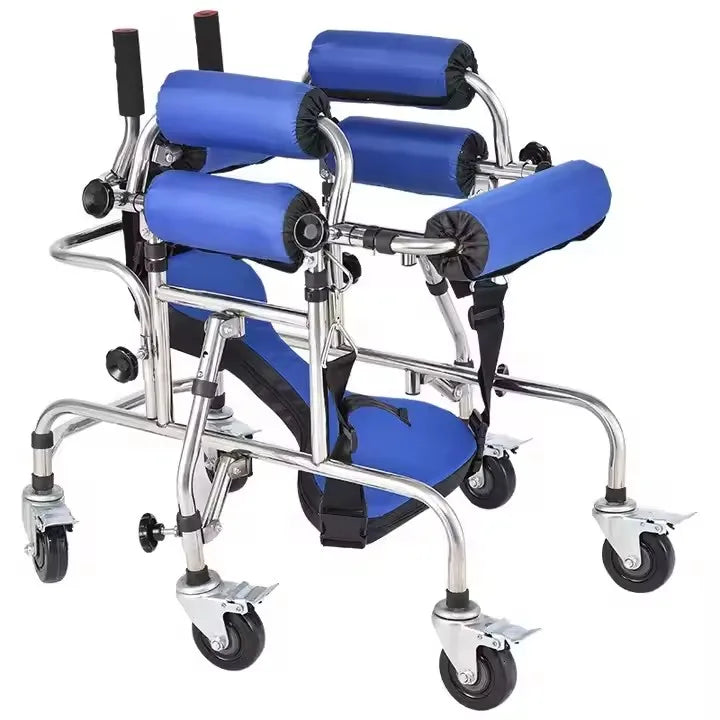 Paediatric Anti-Rollover Walking Frame — Adjustable Rehabilitation Walker for Children