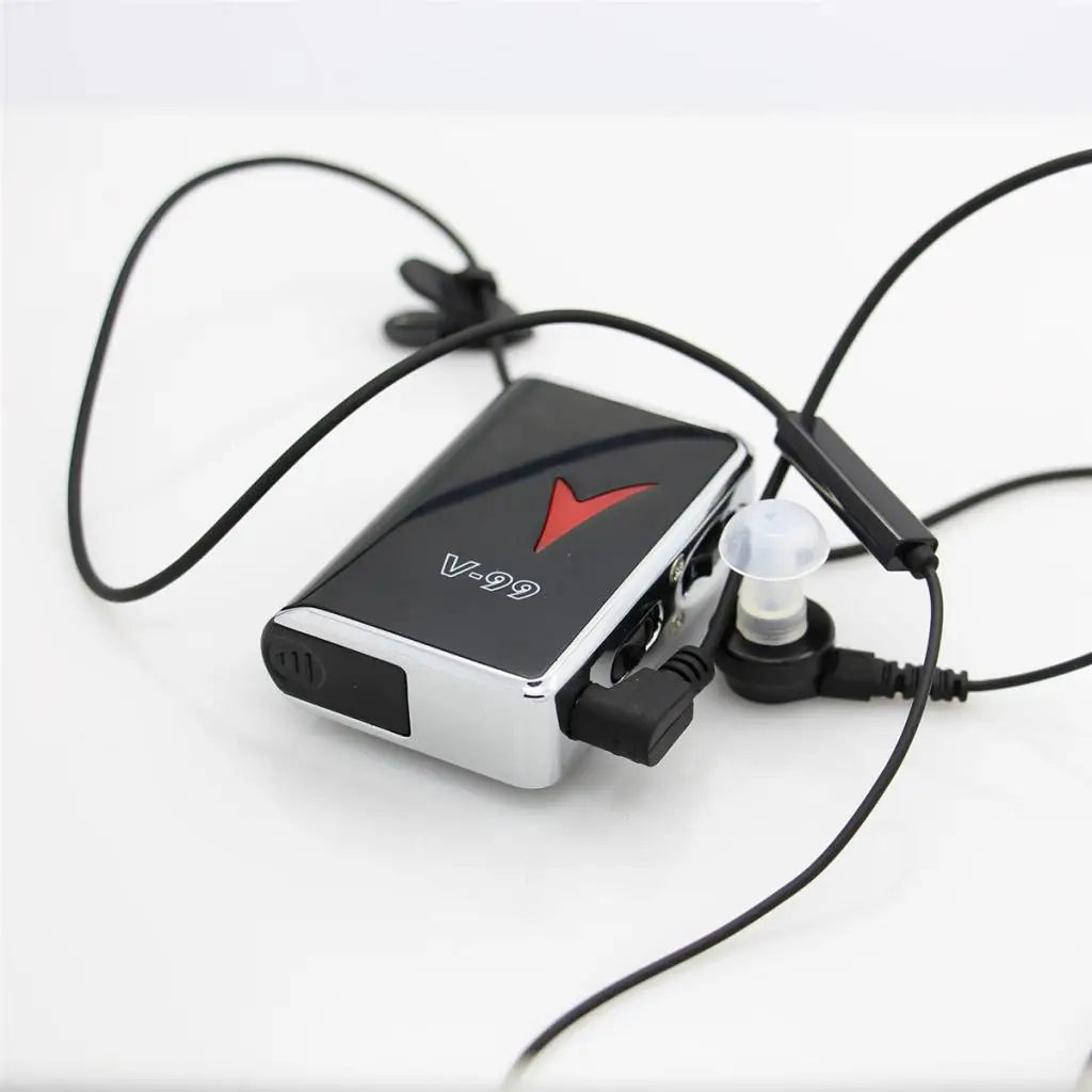 Pocket Hearing Aid — High Power Adjustable Tone Sound Amplifier